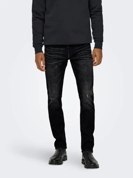 Only & Sons Jeans ONSLOOM denim negru