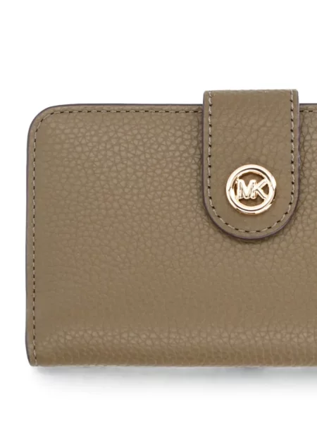 Matlasat geacă Michael Michael Kors cu cordon tricotate alb
