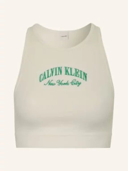 Klasická podprsenka Calvin Klein zelená