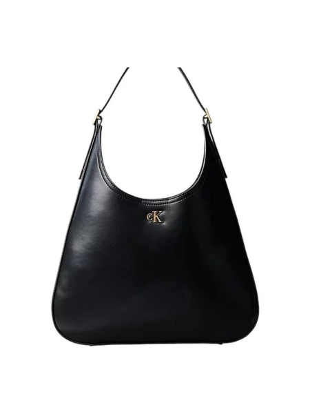 Calvin Klein Geantă Ck Medium Shoulder Bag negru