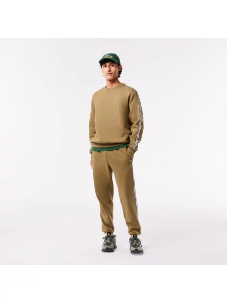 Lacoste толстовка чоловіча Classic fit коричнева