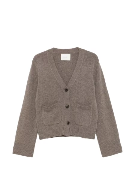 Cardigan Lisa Yang din cașmir maro