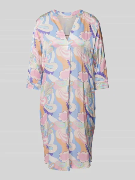 Sukienka o długości do kolan z nadrukiem na całej powierzchni Frieda & Freddies