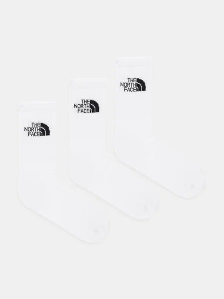 Șosete The North Face Everyday Standard Crew Sock TNF White L alb