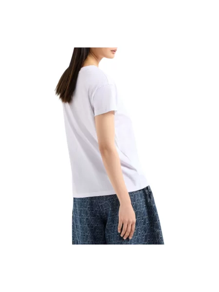 Tricou Armani Exchange alb