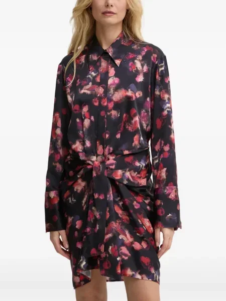 Mała mały sukienka mini A.l.c. garniturowa niebieska