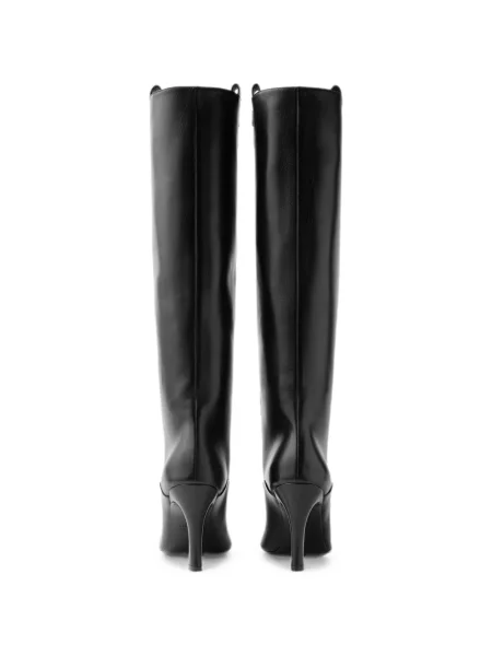 Botine Versace din piele negru