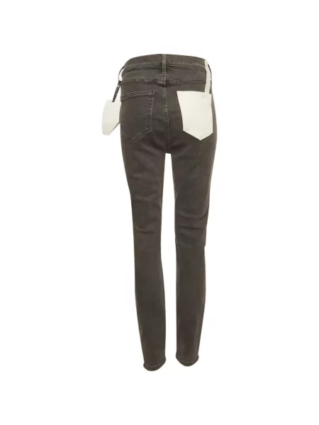 Blugi skinny Current/elliott skinny fit gri