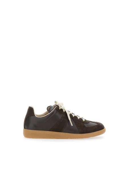 Sneakersy Maison Margiela brązowe