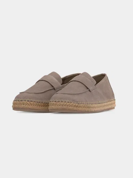 Espadrile Calvin Klein Espadrille Loafer Band Su siva