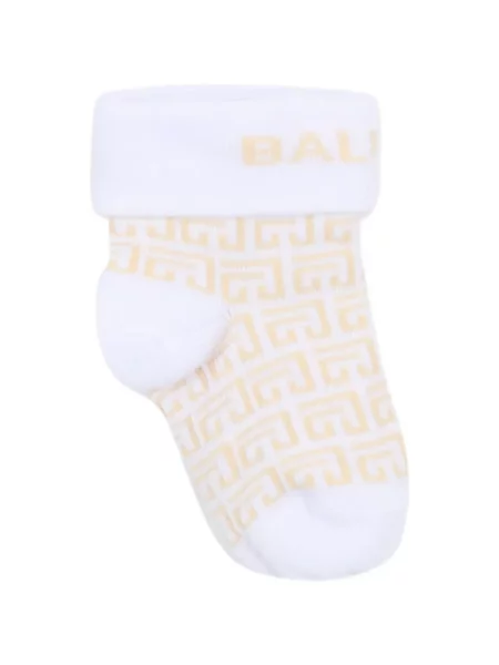 Skarpety dziecięce Balmain białe