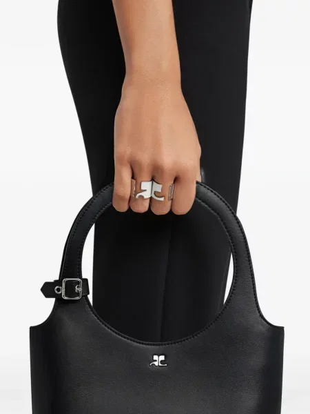Inel Courreges alb