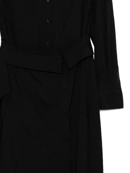 Rochie tip cămașă Juun.j de costum negru