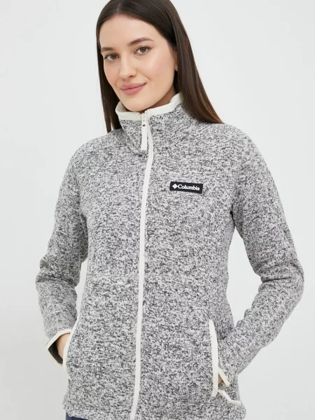 Pulover Columbia din fleece negru