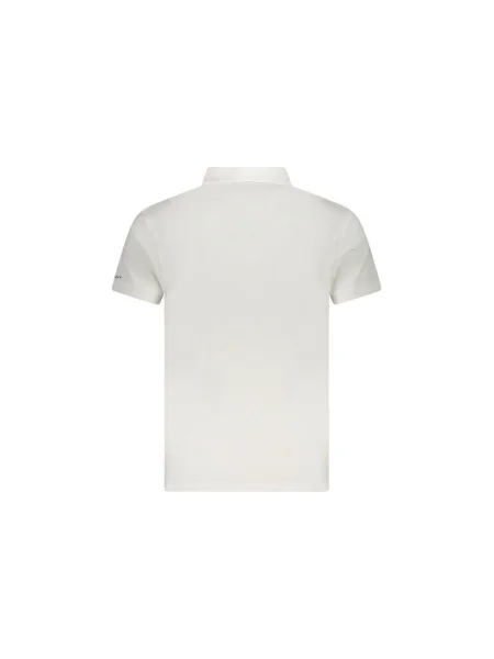 Polo Trussardi cu mâneci scurte alb