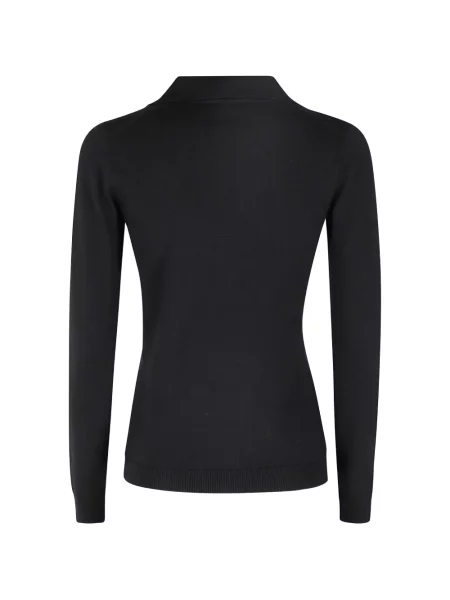 Gulerat tricou polo Gran Sasso negru