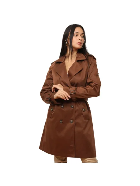 Palton La Modeuse maro