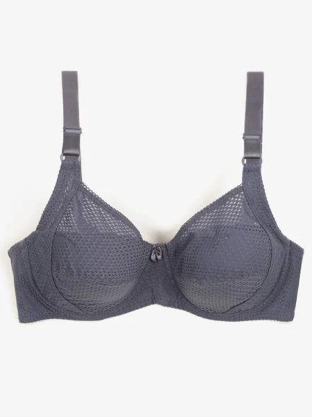 Sutien Bleumarin Decorat cu Perforatii cu Cupa Full Erreviana