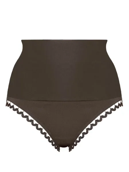 Bikini Eres z wysoką talią szary