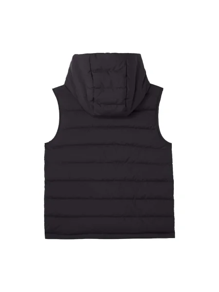 Gyerek pehelymellény Moncler Enfant fekete