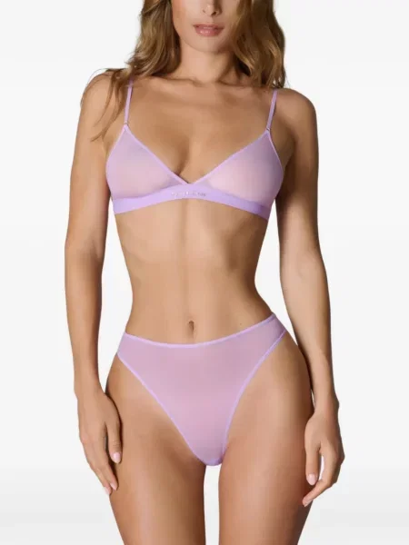 Sutien triunghi Maison Close violet