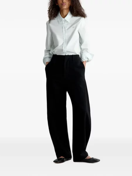 Pantaloni Maison Kitsune negru