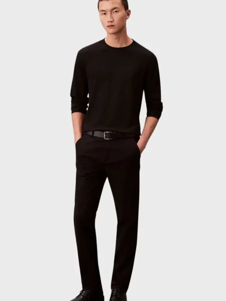 Лонгслив Calvin Klein черный