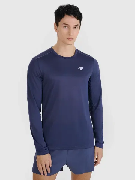 4F koszulka z długim rekawem treningowa longsleeve S granatowa