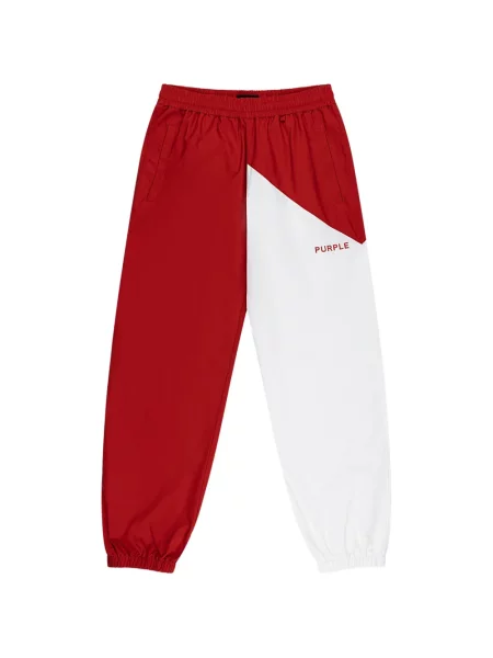 Pantaloni Purple Brand alergare roșu
