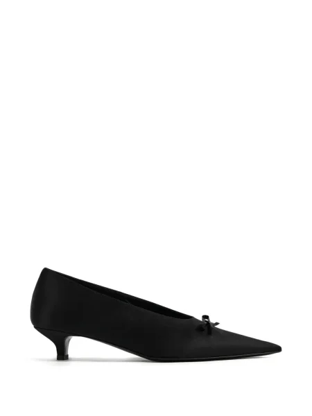 Pantofi cu toc Toteme cu funde negru