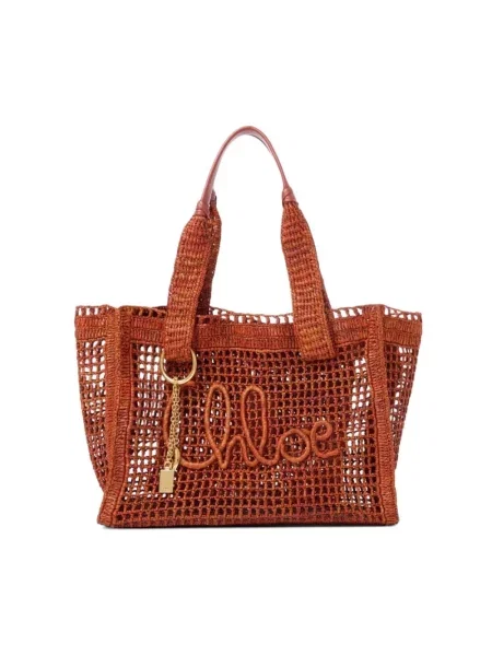 Shopperka Chloe brązowa