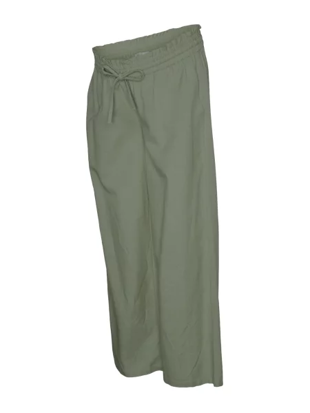MAMALICIOUS Pantaloni MLPetra închis verde