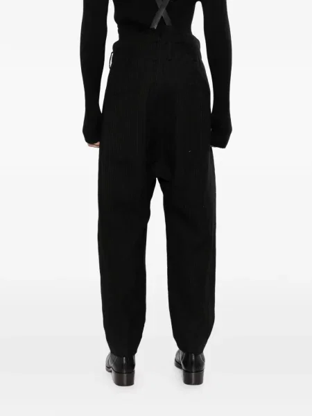 Pantaloni Nude:masahiko Maruyama cu dungi negru