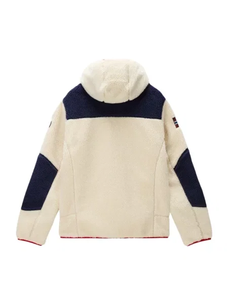 Bluza polarowa Napapijri biała