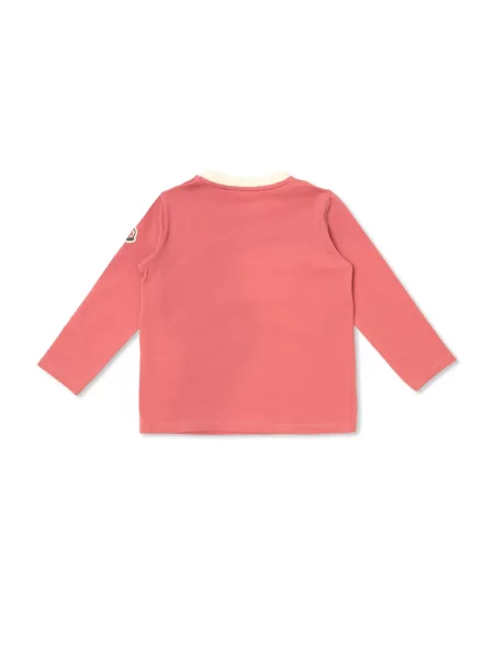 Koszulka dziecięca Moncler Enfant różowa