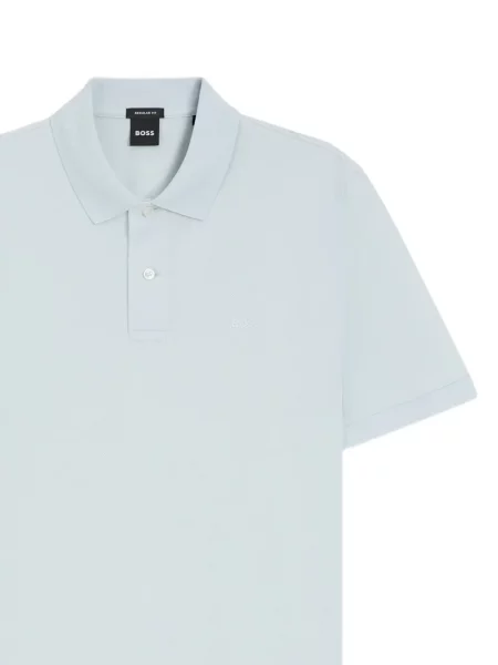 Polo Boss με κέντημα μπλε