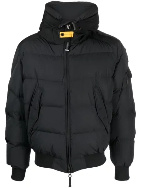 Geacă Parajumpers cu glugă cu autograf negru