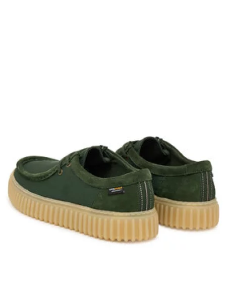 Polobotky Clarks zelené