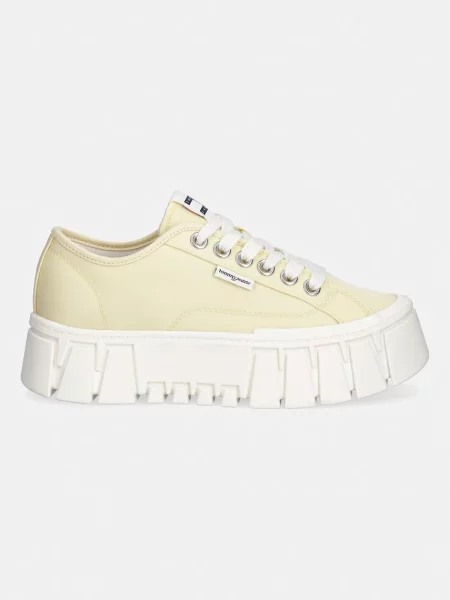 Tommy Jeans Sneakers Tj Platform Sneaker deschis galben