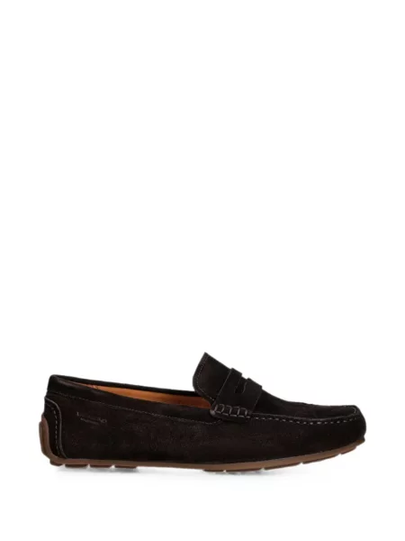Pantofi loafer Vagabond din piele de căprioară maro