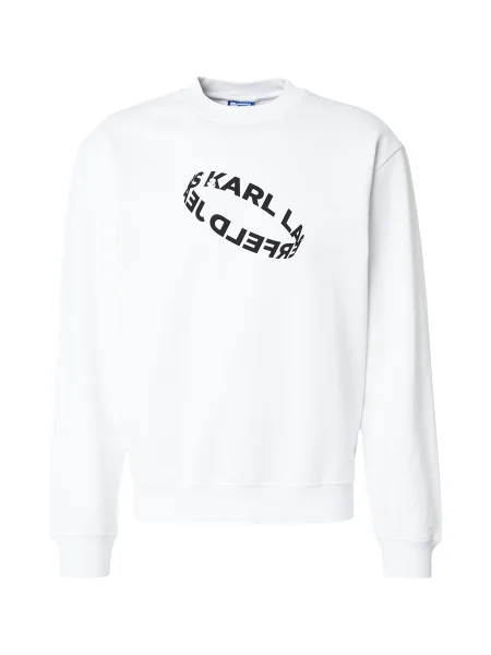 Hanorac Karl Lagerfeld Jeans alb