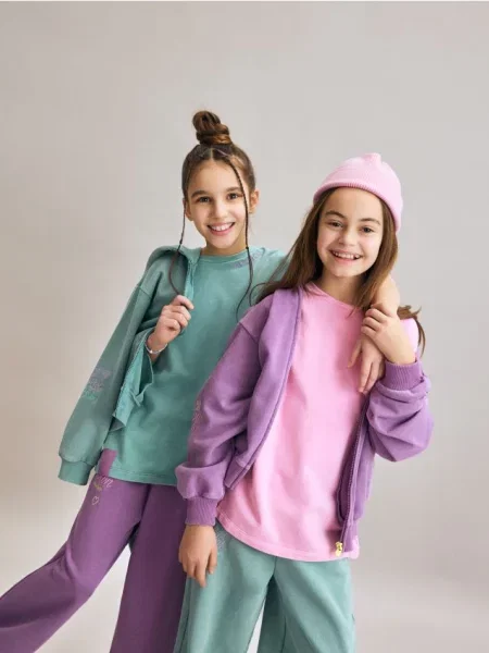 Reserved Tricou cu efect de prespălare turcoaz-deschis