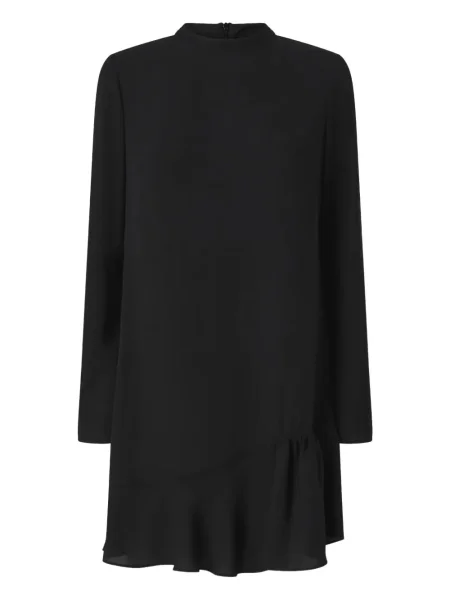 Rochie mini Pinko cu volane de costum negru