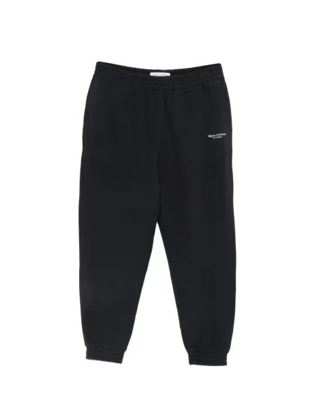 Pantaloni Marc O'polo cu imagine alergare albastru