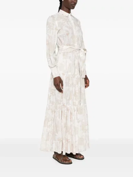 Rochie maxi Mc2 Saint Barth alb