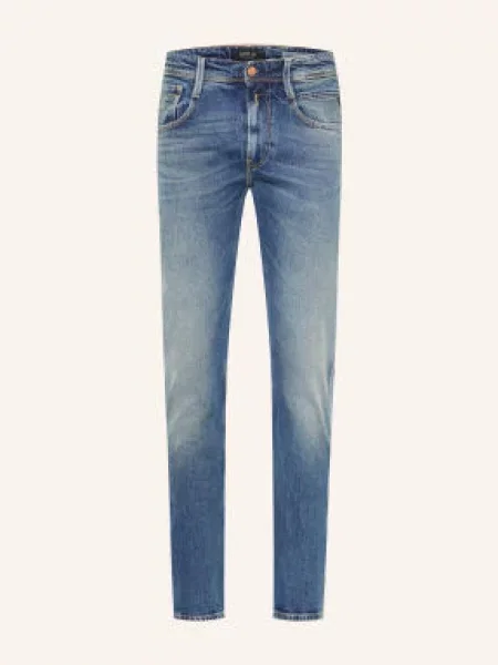 Replay Jeansy Anbass Slim Fit blau niebieskie
