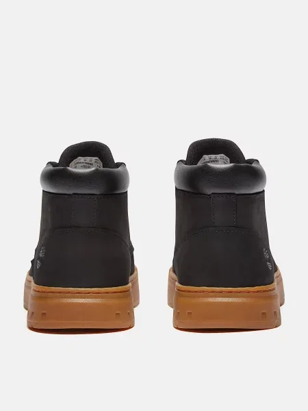 Ботинки Timberland из нубука черные