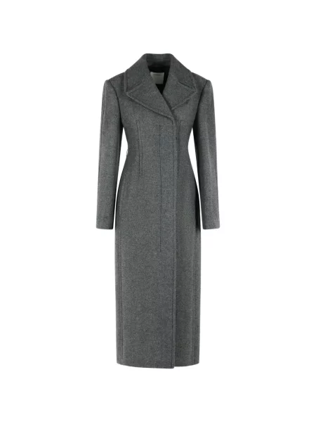 Palton Sportmax de lână negru
