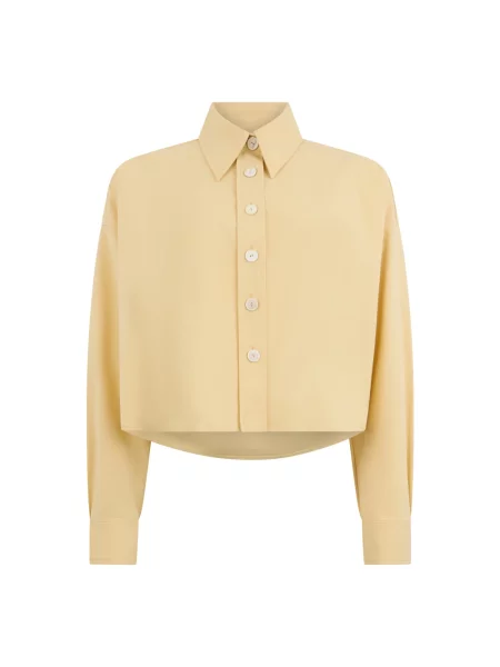 Koszula Fabiana Filippi beżowa