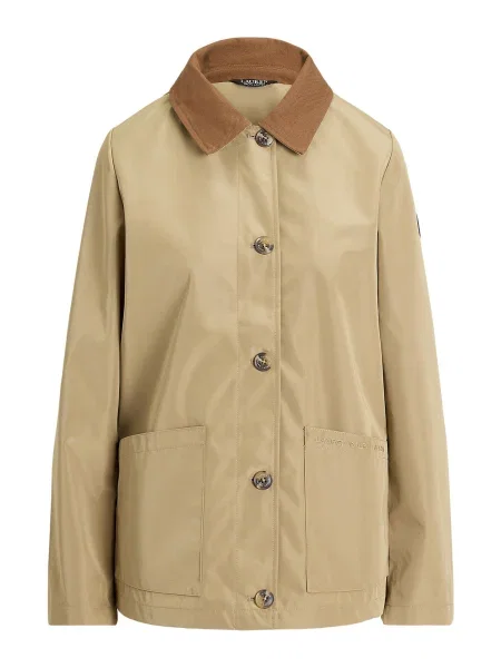 Lauren Ralph Lauren Geacă de primăvară-toamnă ecru / pueblo maro